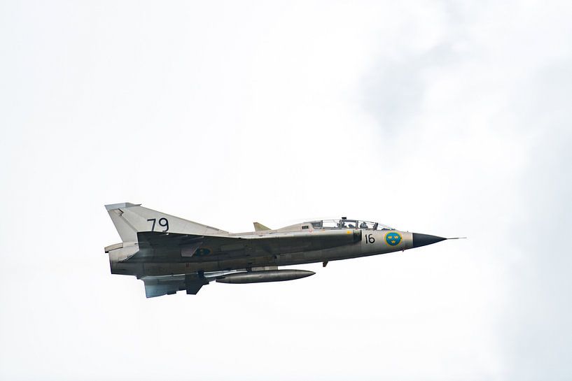 Saab SK 35C Draken van Wim Stolwerk