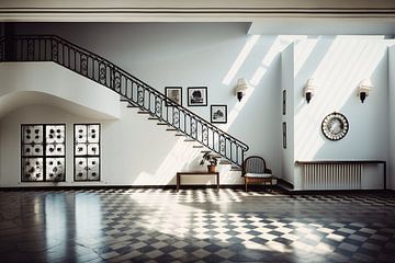 Montée en douceur : escaliers dans les maisons de campagne historiques sur Karina Brouwer