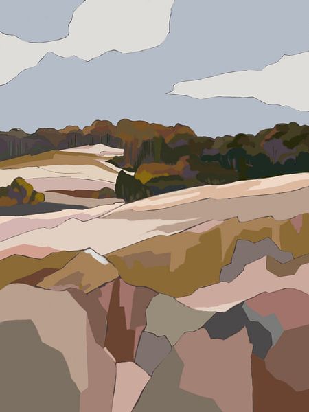 Sphere landscape by Nikita Jariwala