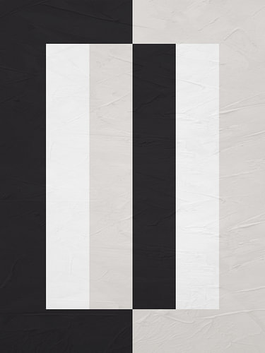 Geometrische Abstrakte Wandkunst In Neutralen Tönen