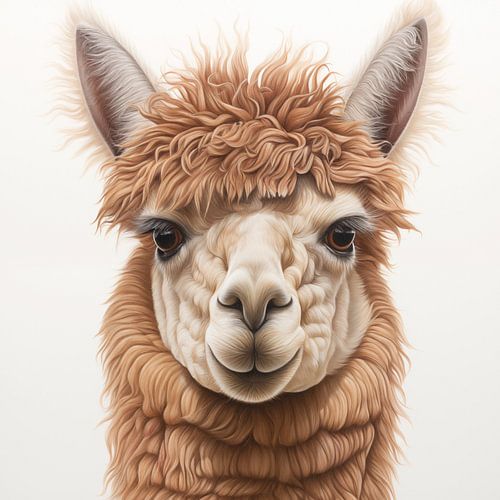 Alpaca portret