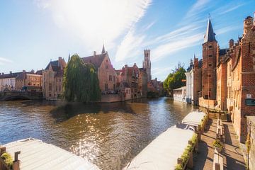 Rozenhoedkaai, Bruges by Martijn
