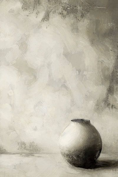 Sehnsucht nach Blumen | Taupe von Kanzo