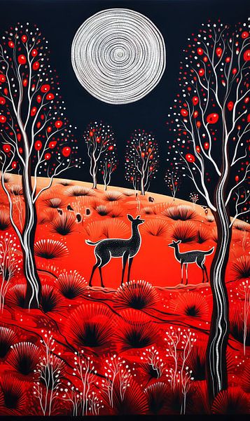 moonscape by Virgil Quinn - Decorative Arts