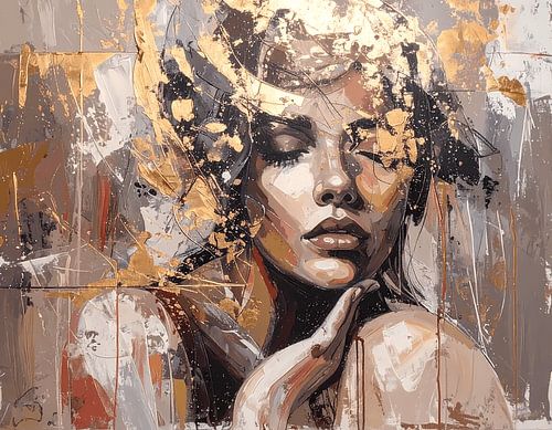 Schoonheid in goud en taupe