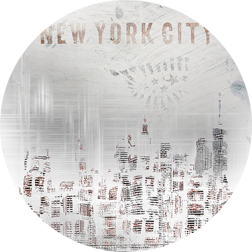 MODERN ART New York City Skylines | shabby chic