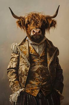 Chique Portret Schotse Hooglander