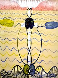 Hilma af Klint - Evolution No. 06 Group VI by Vivanne