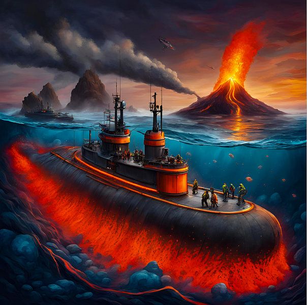 Lava Submarine van Truckpowerr