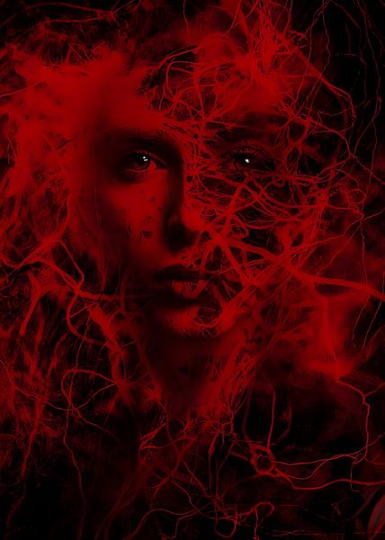 Le fil rouge Du destin by Phycho Art