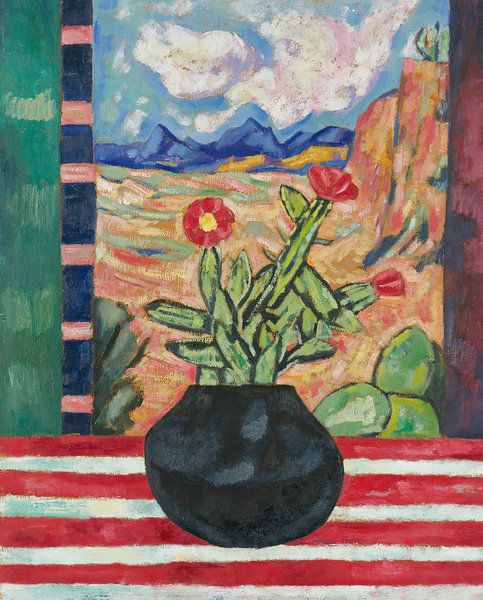 Zonder titel (stilleven) (1919) van Marsden Hartley van Peter Balan