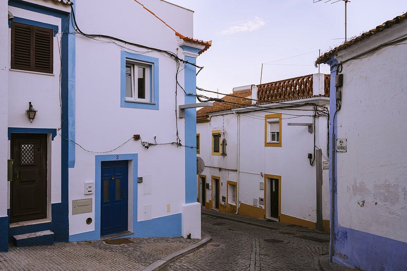 Straat in Arraiolos van Michiel Dros