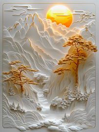 Sunset in China by haroulita