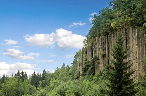 Landschap in het Ertsgebergte