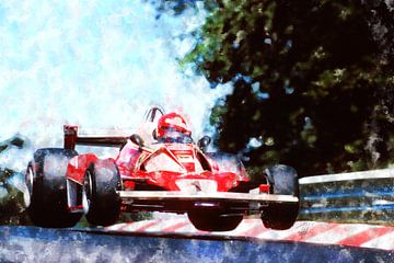 Niki Lauda, Ferrari Jump van Theodor Decker