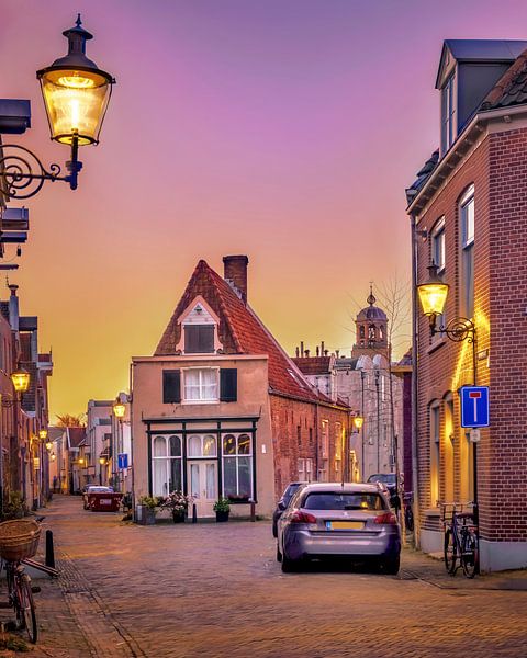 Ein früher Morgen in Deventer von Bram de Jong