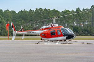 Bell TH-57C Sea Ranger Schulungshubschrauber.