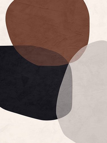 Moderne Abstrakte Organische Geometrische