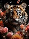 Tiger in Close-up by Eva Lee thumbnail