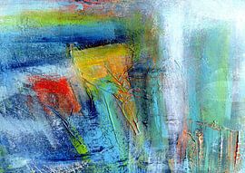 Weiss und Bunt 1 von Claudia Gründler