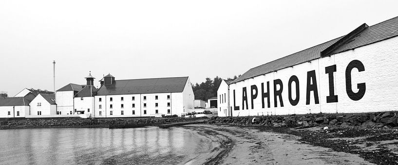 Laphroaig Whisky-Destillerie, Islay, Schottland von Rini Kools