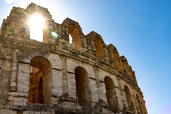 Das Kolosseum von El Jem