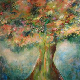 Sogar die Bäume klatschen ihm ins Ohr - Carla Veldhuis von Atelier LHB - Mirjam van der Vegt