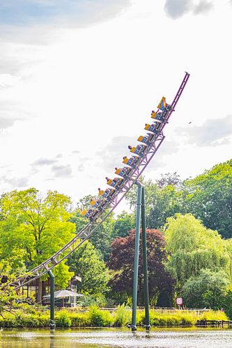Roller coaster Wakala Bellewaerde