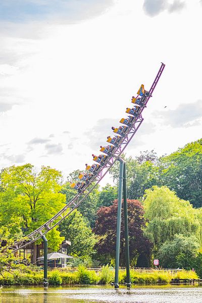 Roller coaster Wakala Bellewaerde by Quintus Paul