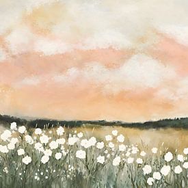 Floral Meadow Bloom by IamHome Studio