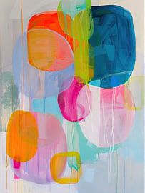 Moderner runder bunter Stil von Zen und Mehr