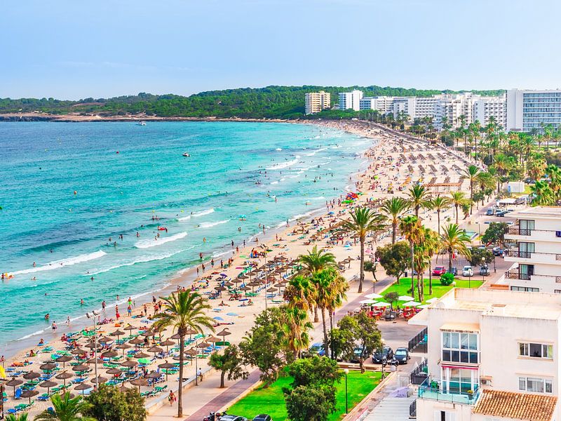 Cala Millor droomstrand van Mustafa Kurnaz