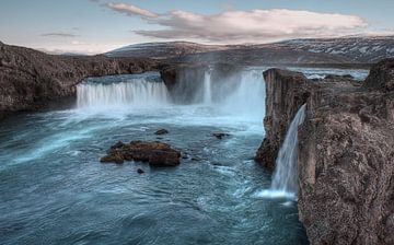 Wasserfall Goðafoss von BL Photography