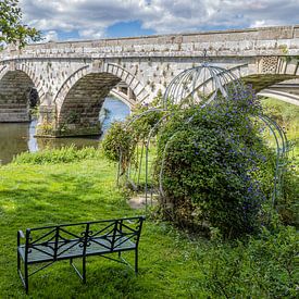 Alte Brücke in England. von Rijk van de Kaa