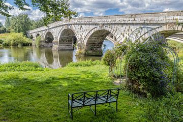 Oude brug in Engeland. van Rijk van de Kaa