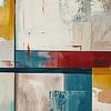Design abstrait moderne sur Peinture Abstraite