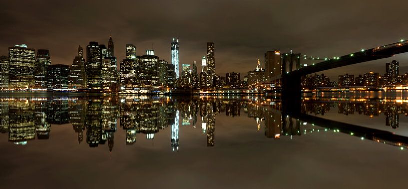 Manhattan New York Skyline von Tineke Visscher