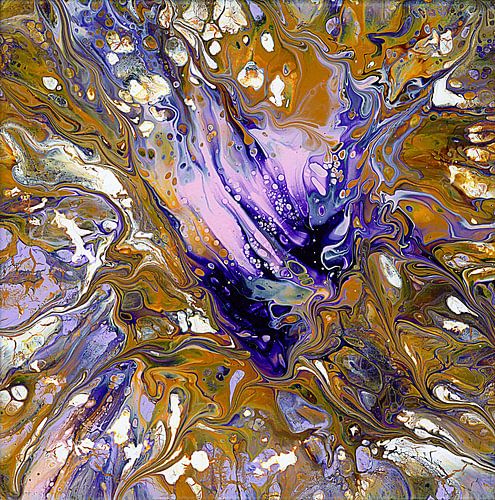 Paars en goud activering