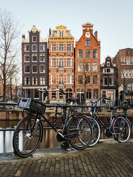 Häuser an der Herengracht, Amsterdam von Lorena Cirstea