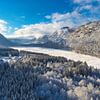 Sylvenstein reservoir in winter by Einhorn Fotografie