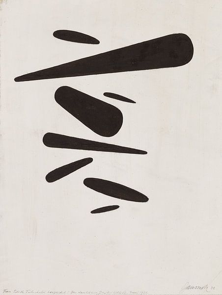 Flying Shapes, WILLI BAUMEISTER, 1938 by Atelier Liesjes