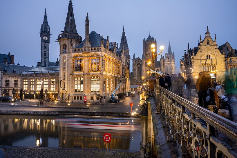 Ansicht von Gent, Belgien von Azamat
