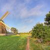 Moulin à vent sur Amrum au soleil du matin sur Michael Valjak