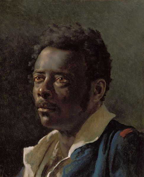 Théodore Géricault. Portrait du modèle Joseph par 1000 Schilderijen