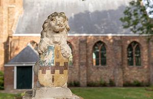 Statue de Walcher pour l'église