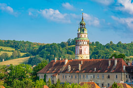 Een zomerdag in Český Krumlov