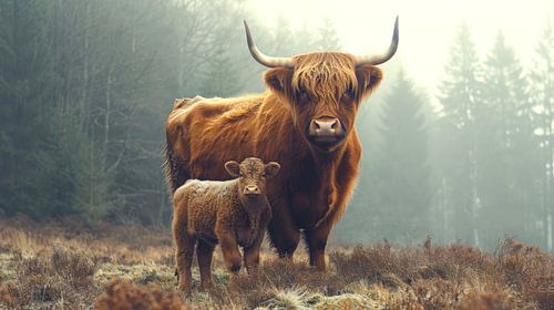 Schotse Hooglanders: Samen Sterk