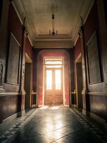 Hal in Verlaten Hotel, België