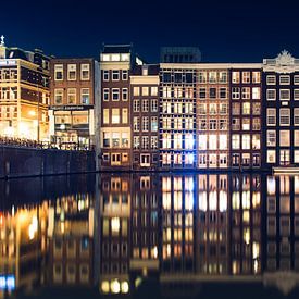 Amsterdam by night by Niels Keekstra