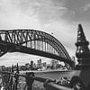 Le célèbre pont de Sydney, le Harbour Bridge sur Ken Tempelers